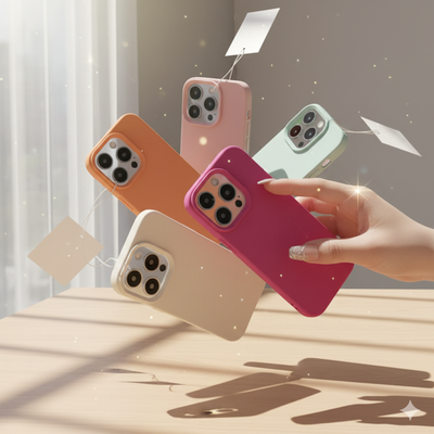 Coque iPhone 11 à 17 Pro Max – Similicuir souple et antichoc - PhoneFit