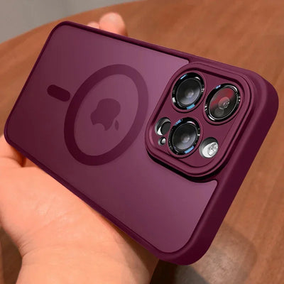 Coque Armor Magnétique Translucide pour iPhone 16 & 17 – Élégante, Solide et Compatible MagSafe - PhoneFit